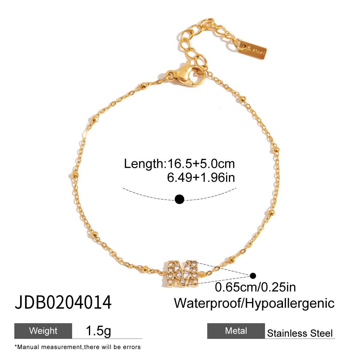 Legaci Glam Rhinestone Bracelet - JDB0204014 [0R32M0SN]