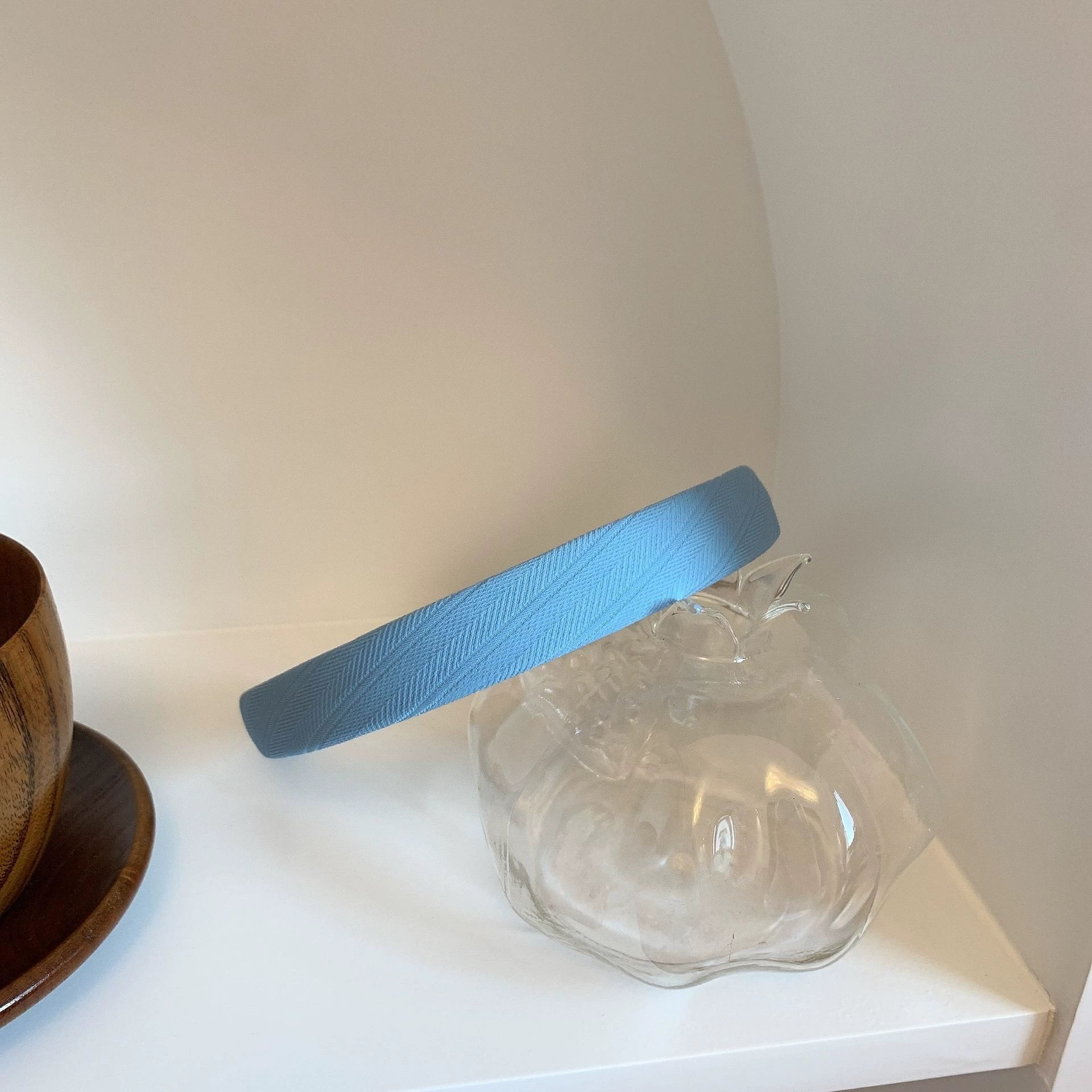 Saraiya Elegant Fabric Headband - Blue [NUTVTZ9D]