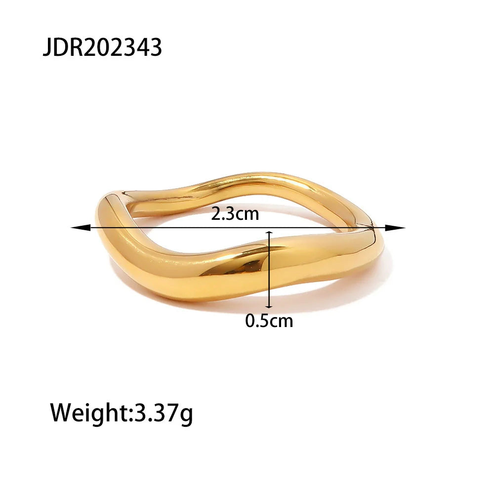 Jane Zircon Stacking Rings - JDR202343