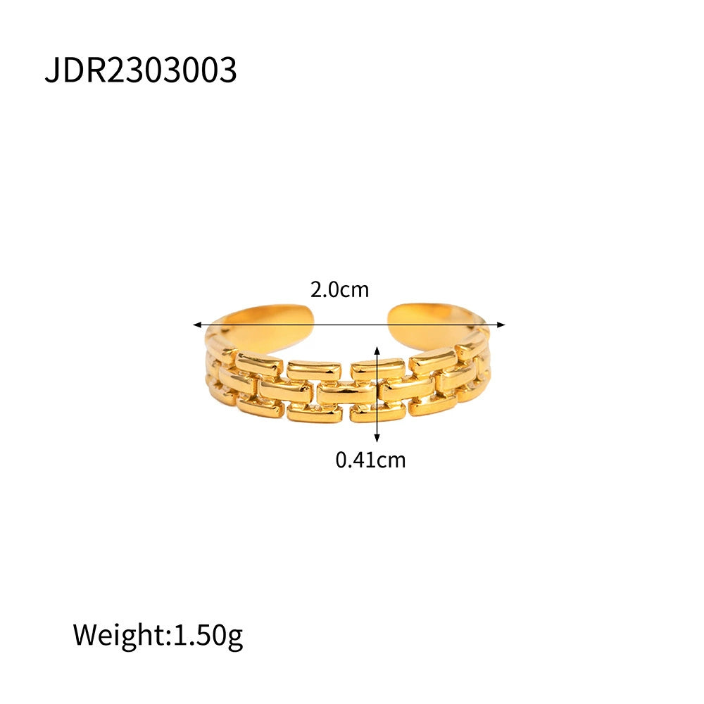Shaindy Luxe Zircon Rings - JDR2303003 [FSGNLP2I]