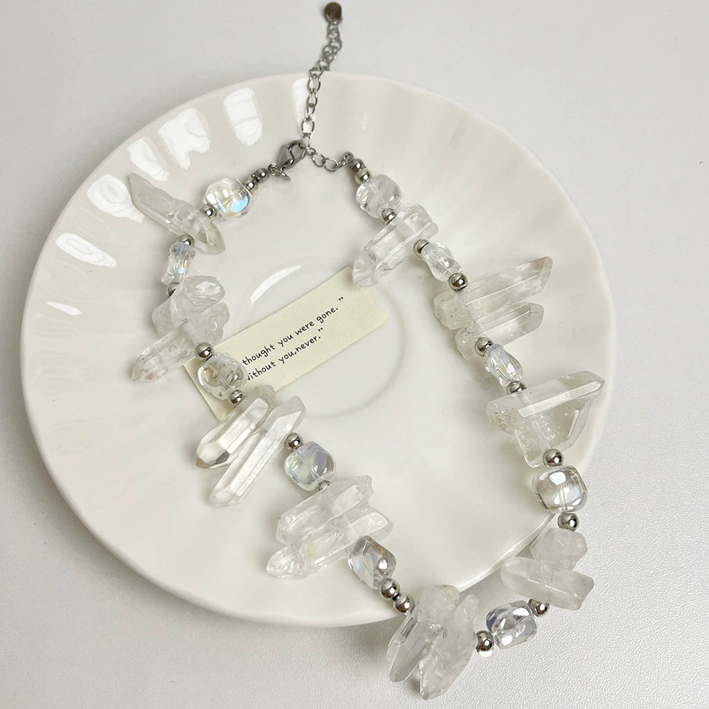 Calliope Icicle Crystal Necklace - Main Image Style Necklace