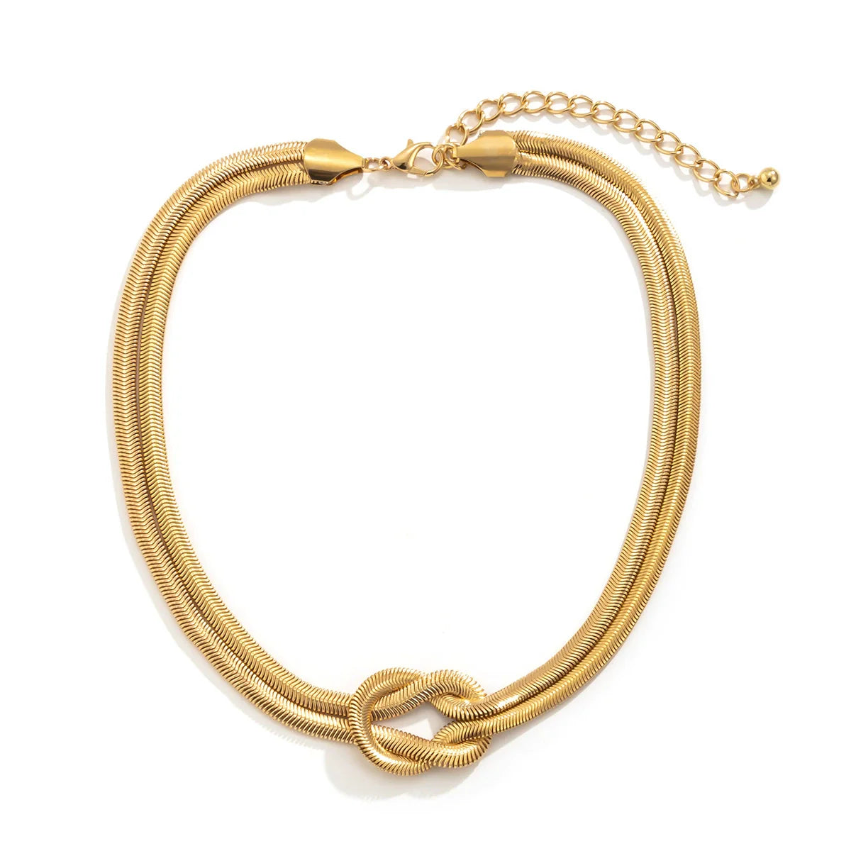Ryanna Interlocking Metal Chain - Style One Gold