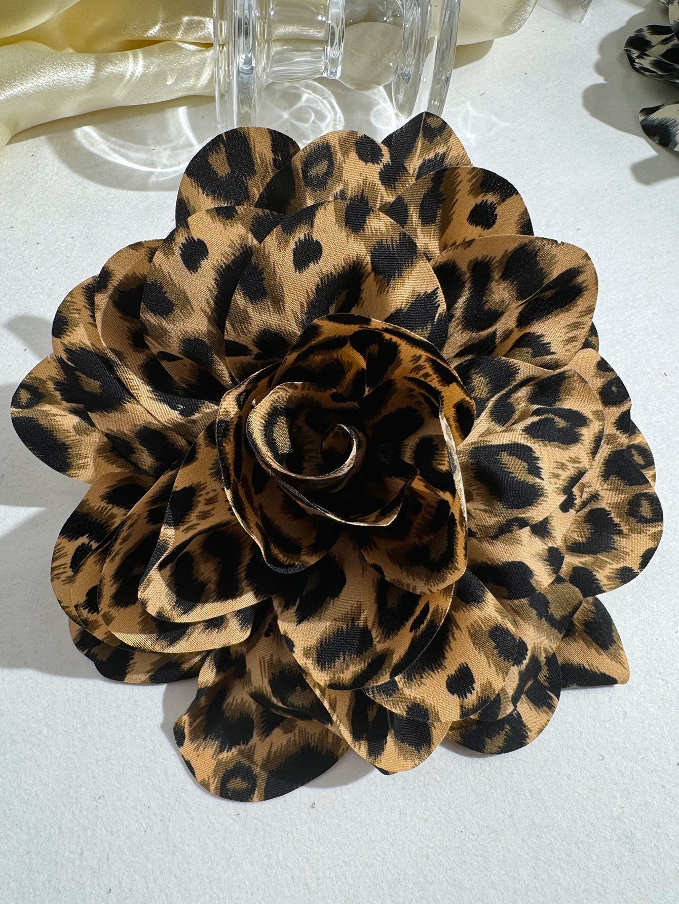 Ayva Leopard Bloom Brooch - Style D [G5SSRH7O]
