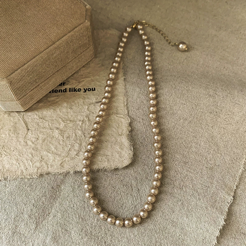 Jolynn Vintage Pearl Choker - 6mm