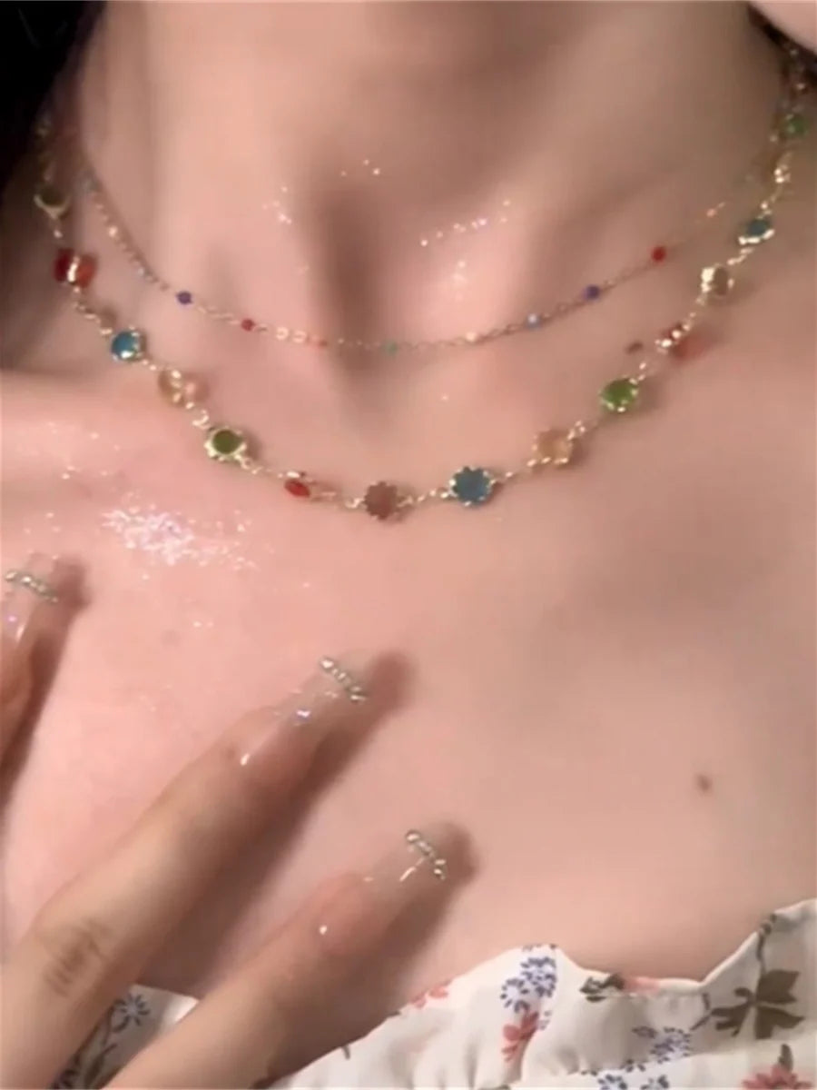 Aadhira Colorful Beaded Choker