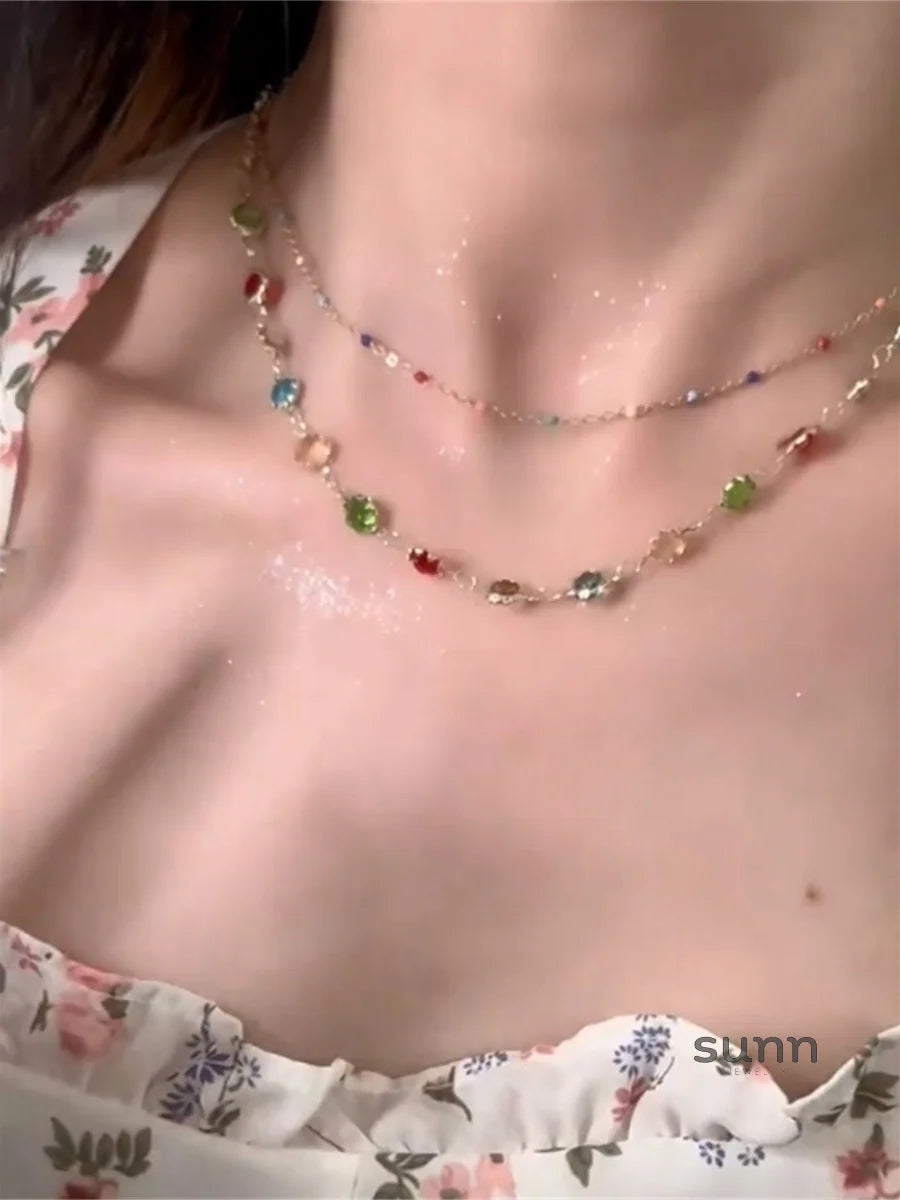 Aadhira Colorful Beaded Choker