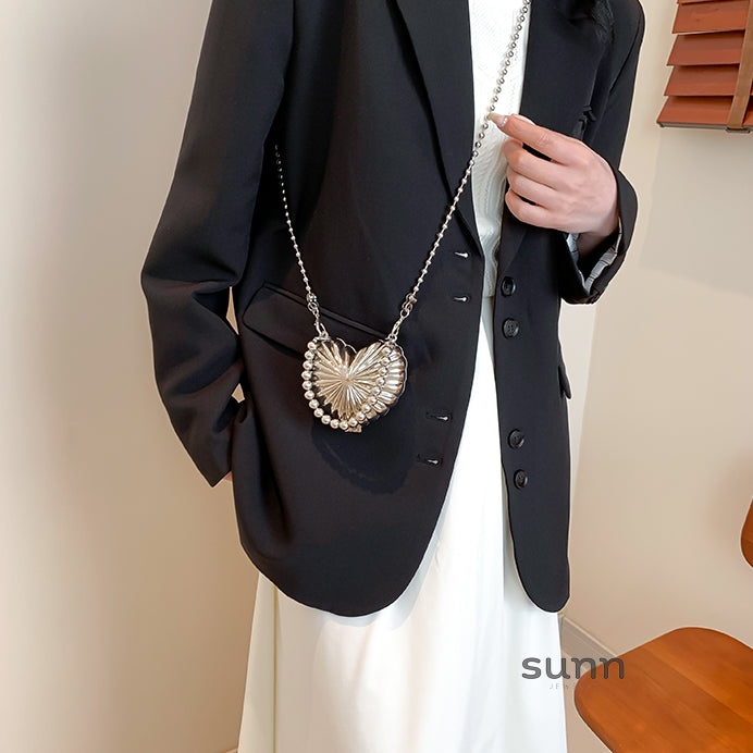 Aadhira Metallic Pleated Crossbody [V0WWQL6O]