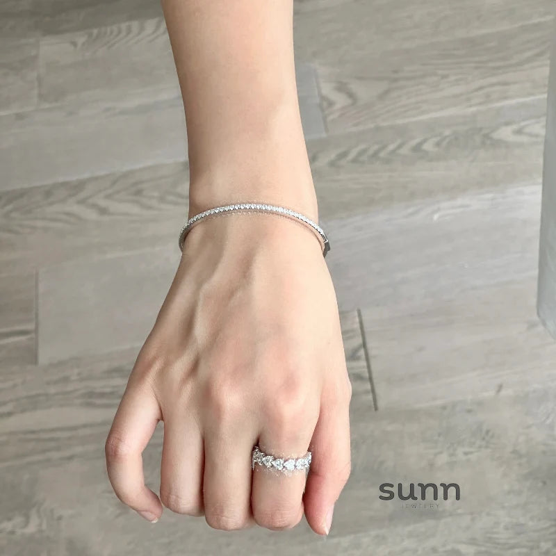 Aaleiya Stackable Pave Bracelet