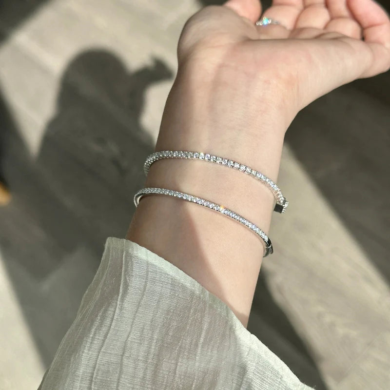 Aaleiya Stackable Pave Bracelet