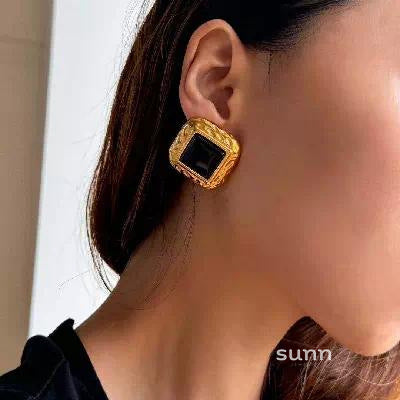 Aaminah Geometric Statement Earrings [I5KMJMCM]