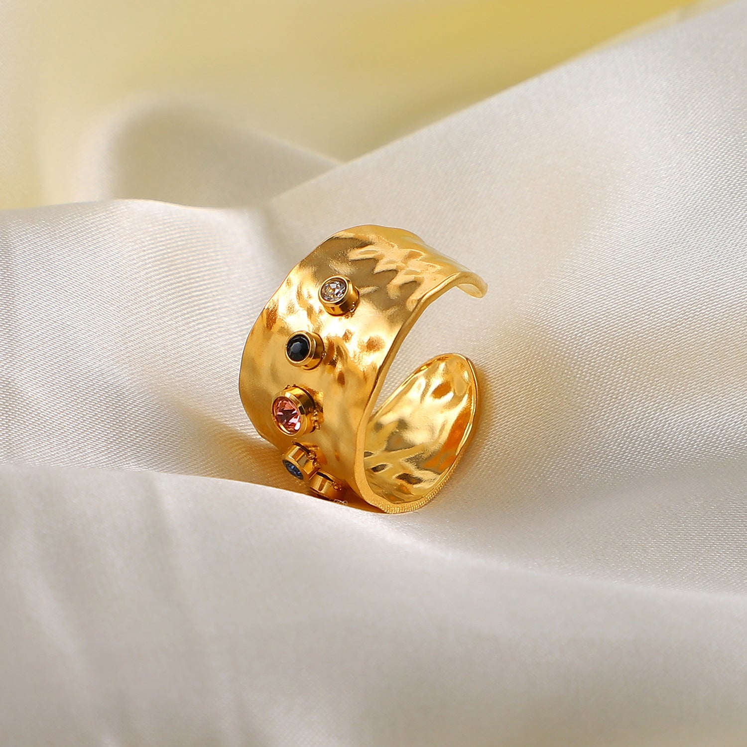 Aamiyah Zircon Open Ring [GVIQ7GS9]