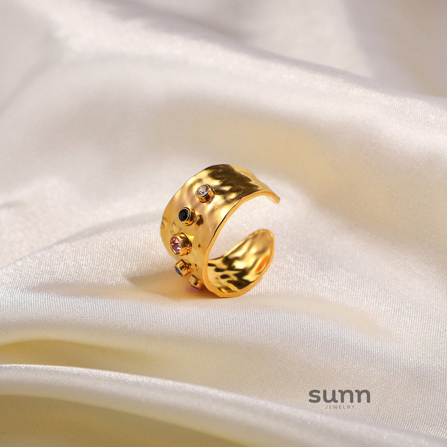 Aamiyah Zircon Open Ring [GNOC7WLA]
