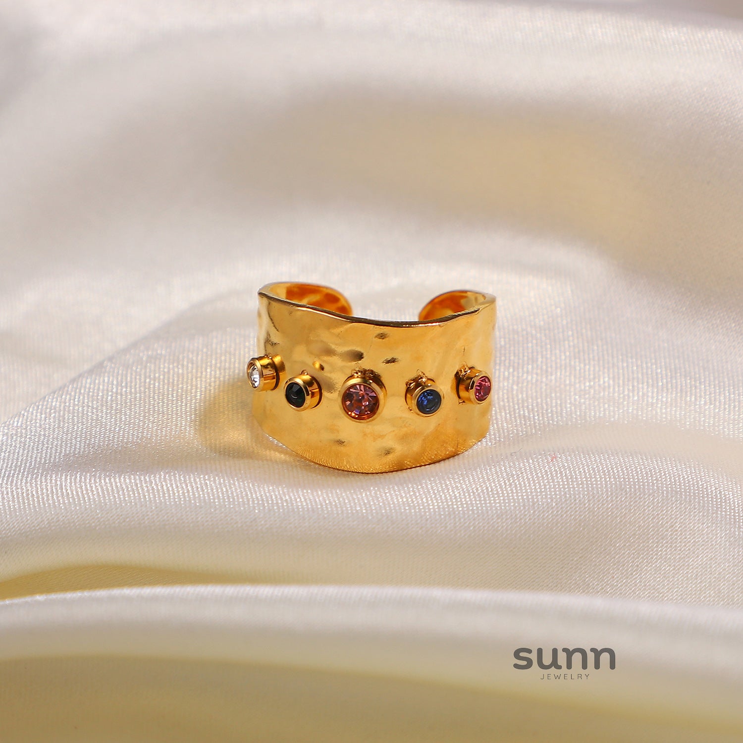 Aamiyah Zircon Open Ring [F5SR2W93]