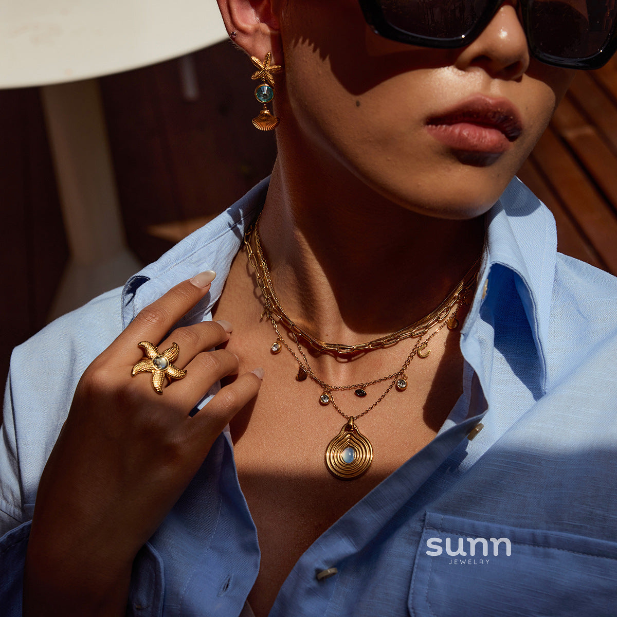 Aaniya Delicate Pendant Necklace [W2CTONDI]