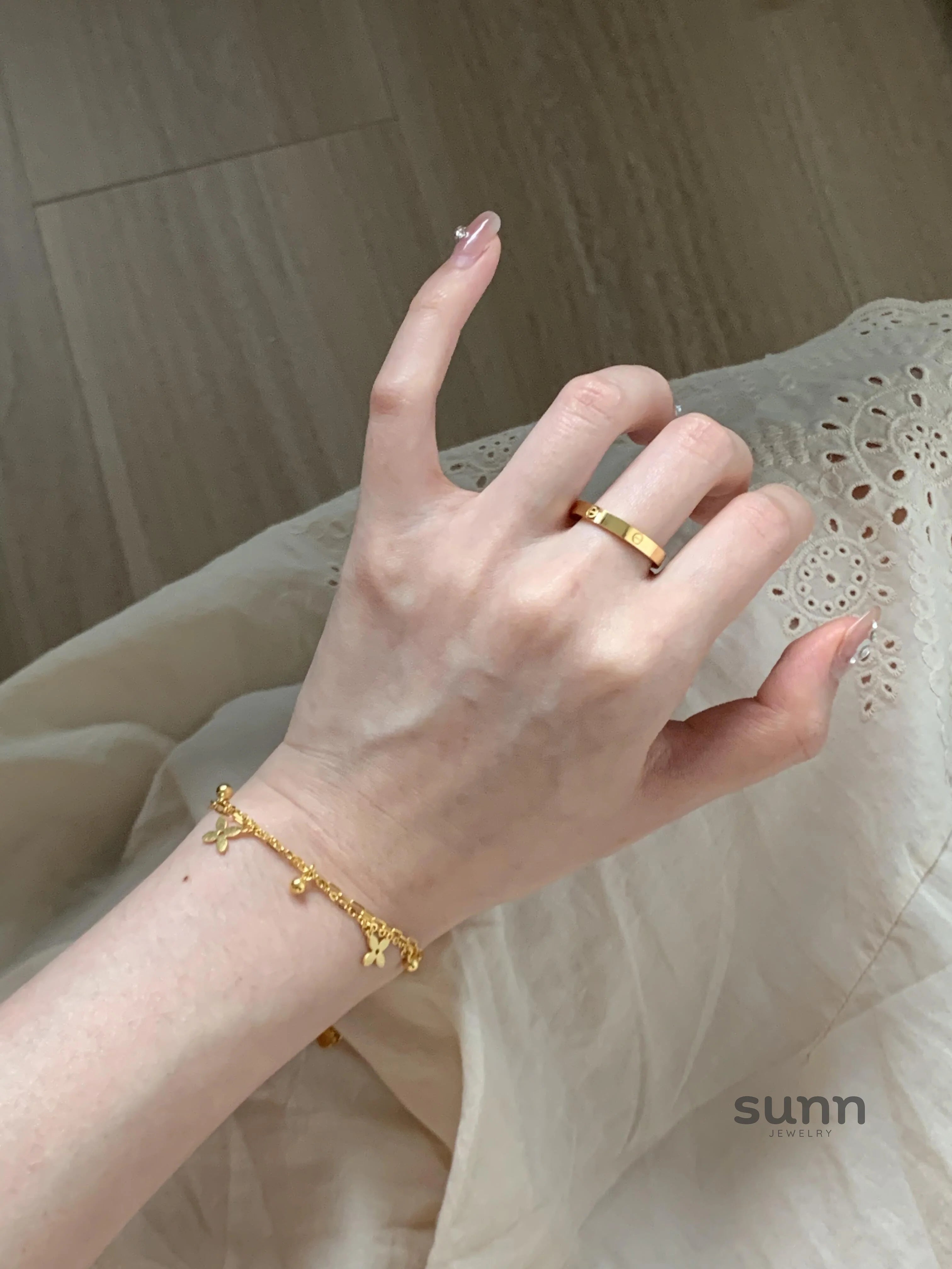Aariyah Clover Star Bracelet