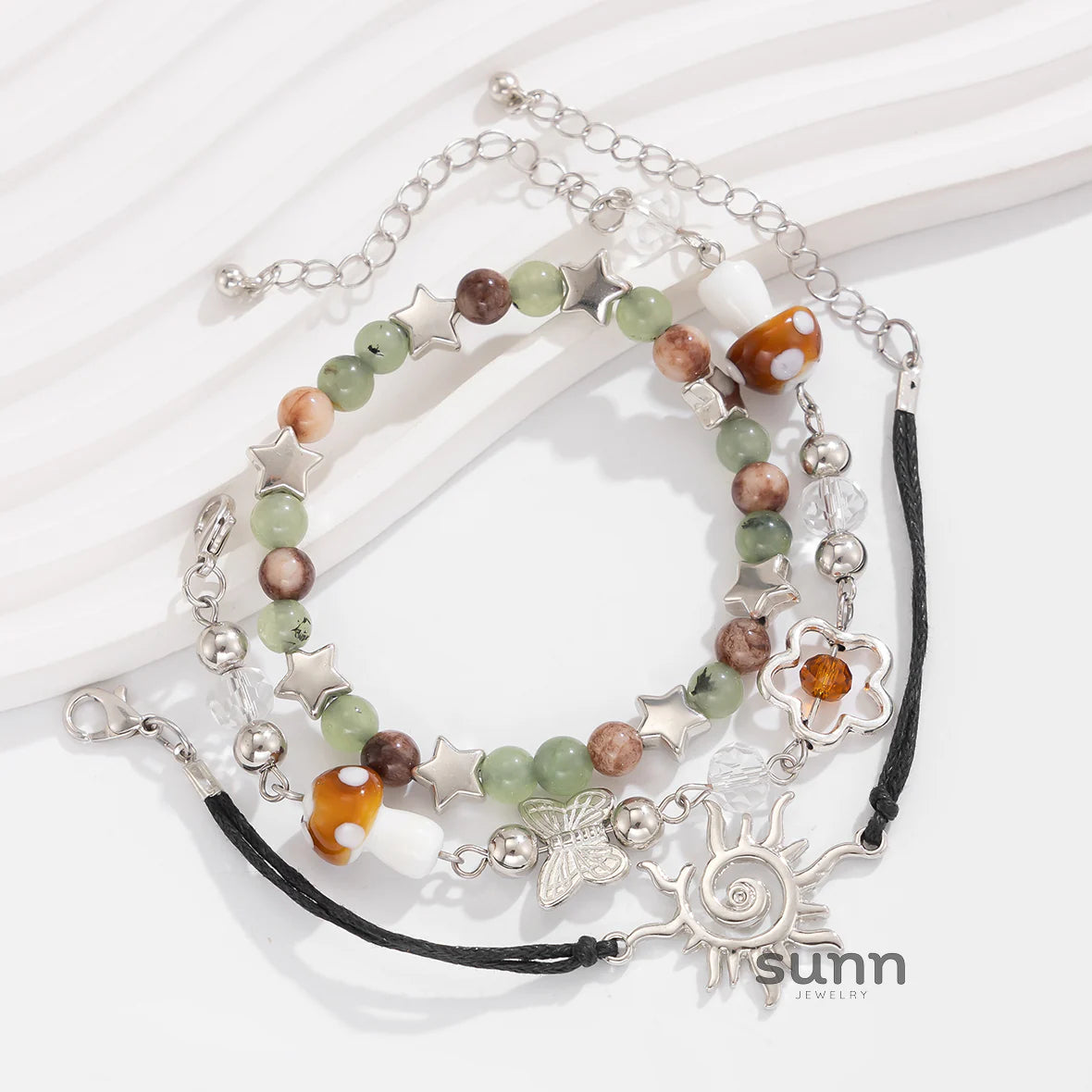 Aarna Layered Bracelet Set