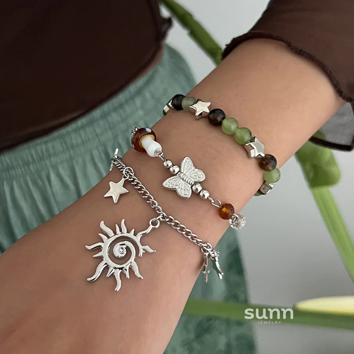Aarna Layered Bracelet Set