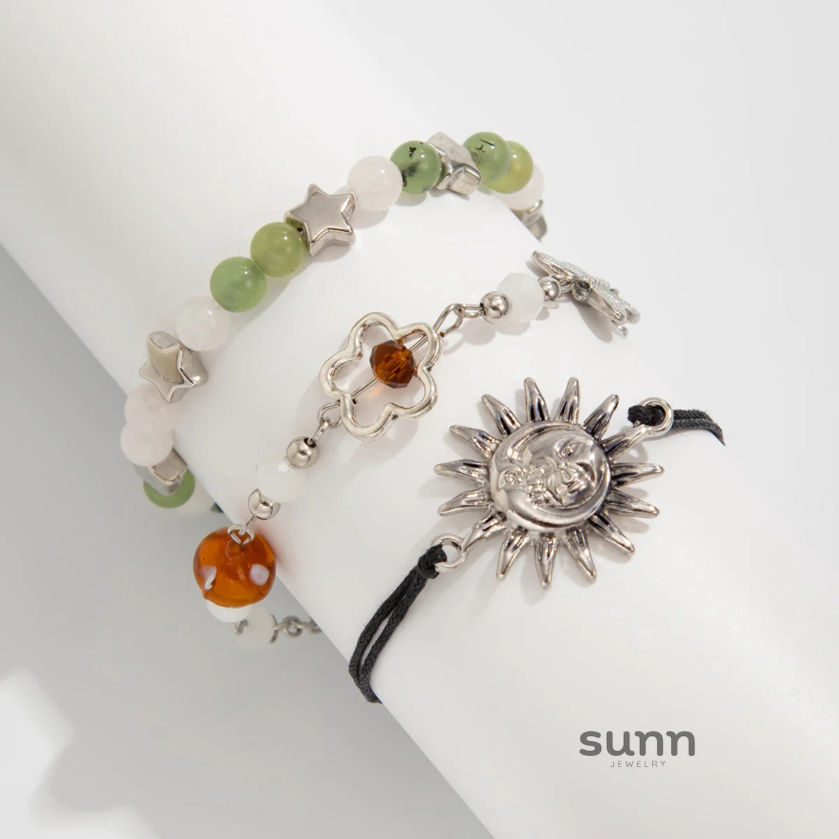 Aarna Layered Bracelet Set