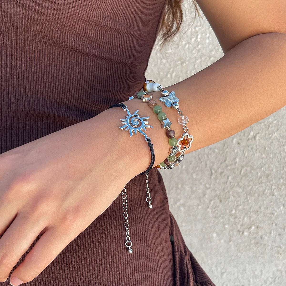Aarna Layered Bracelet Set
