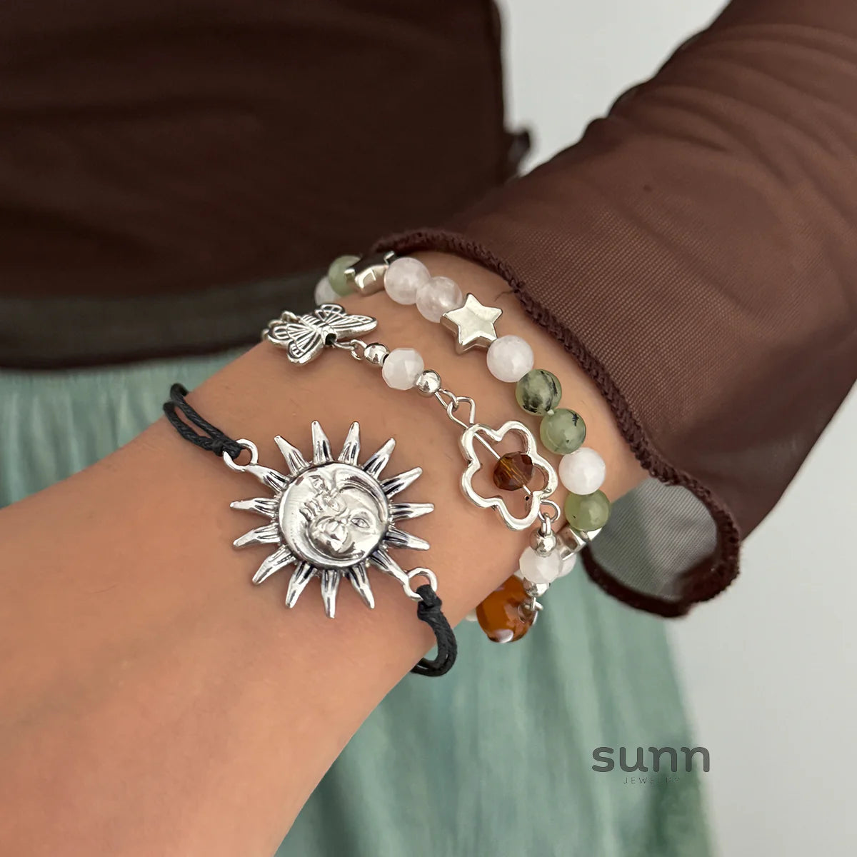 Aarna Layered Bracelet Set