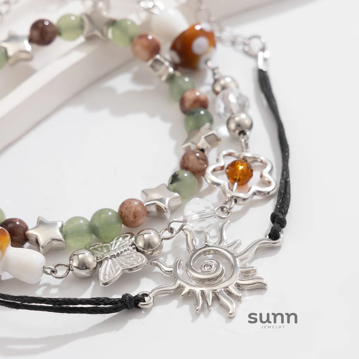 Aarna Layered Bracelet Set