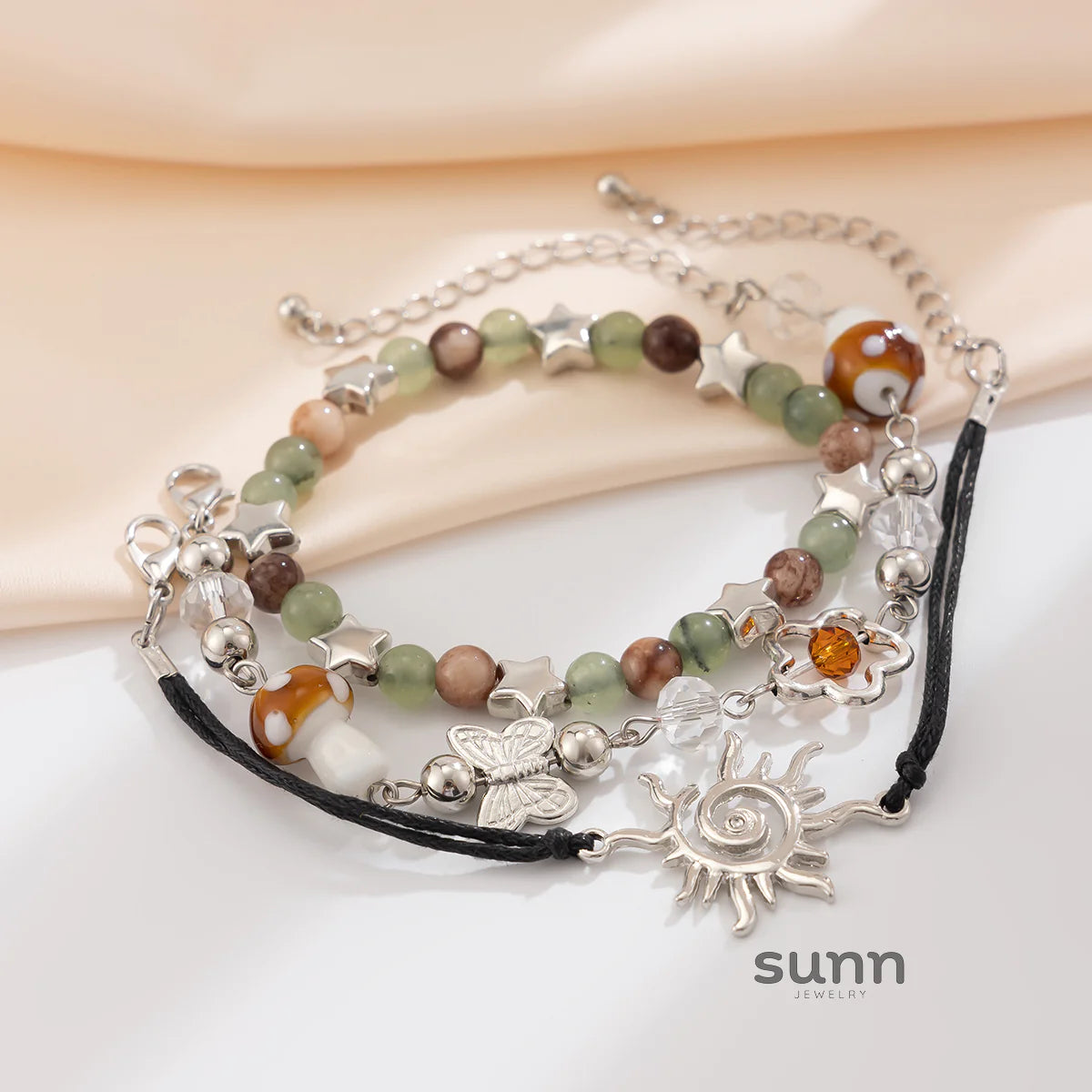 Aarna Layered Bracelet Set