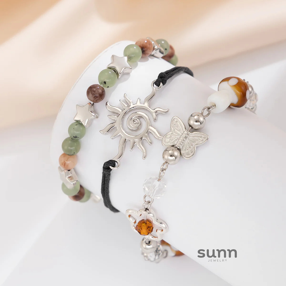 Aarna Layered Bracelet Set