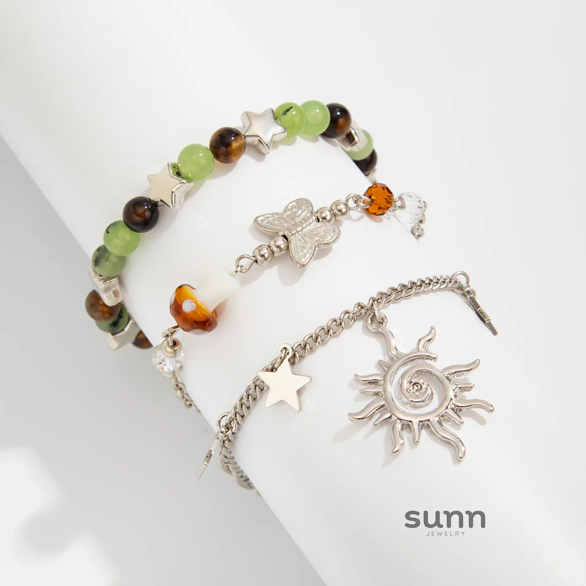 Aarna Layered Bracelet Set
