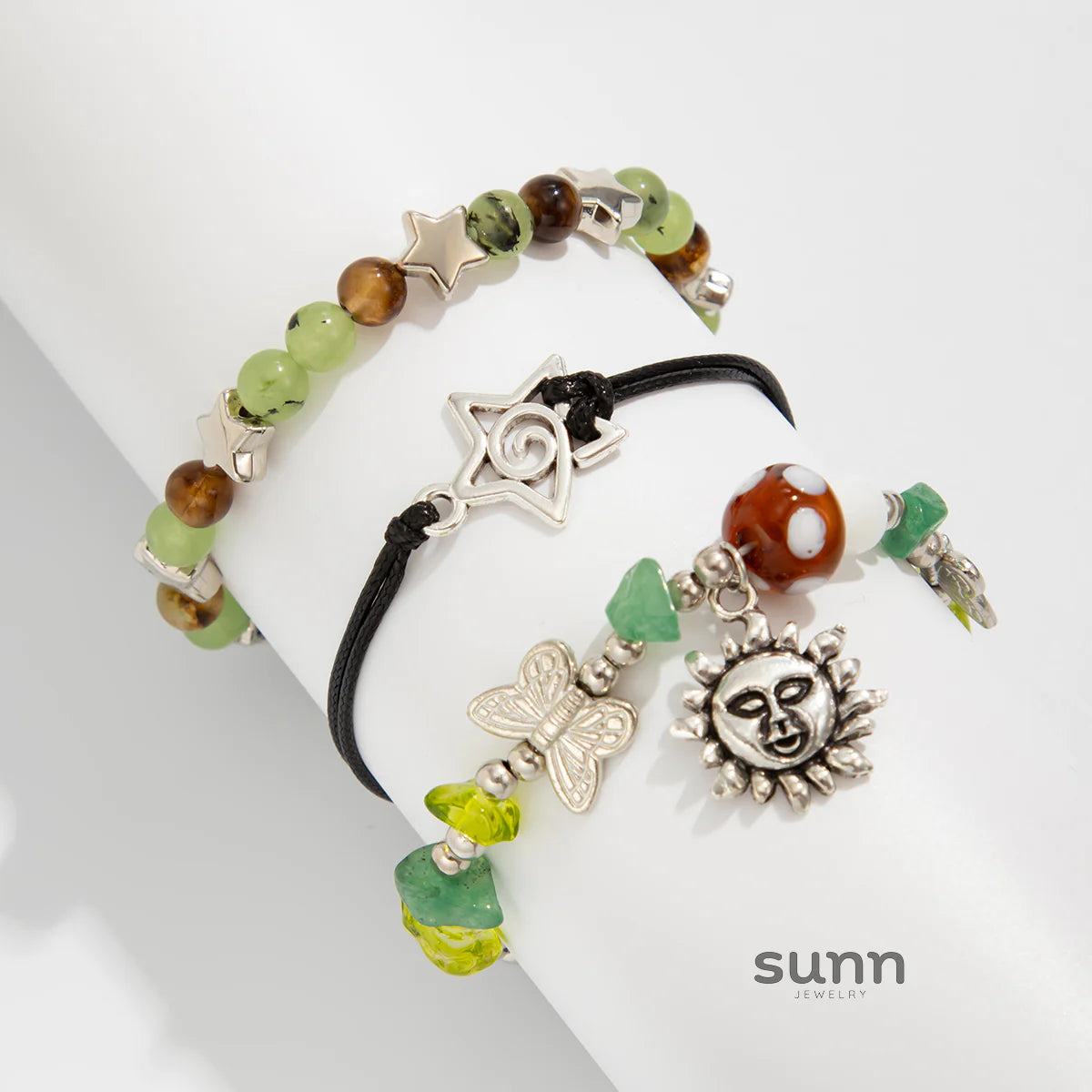 Aarna Layered Bracelet Set
