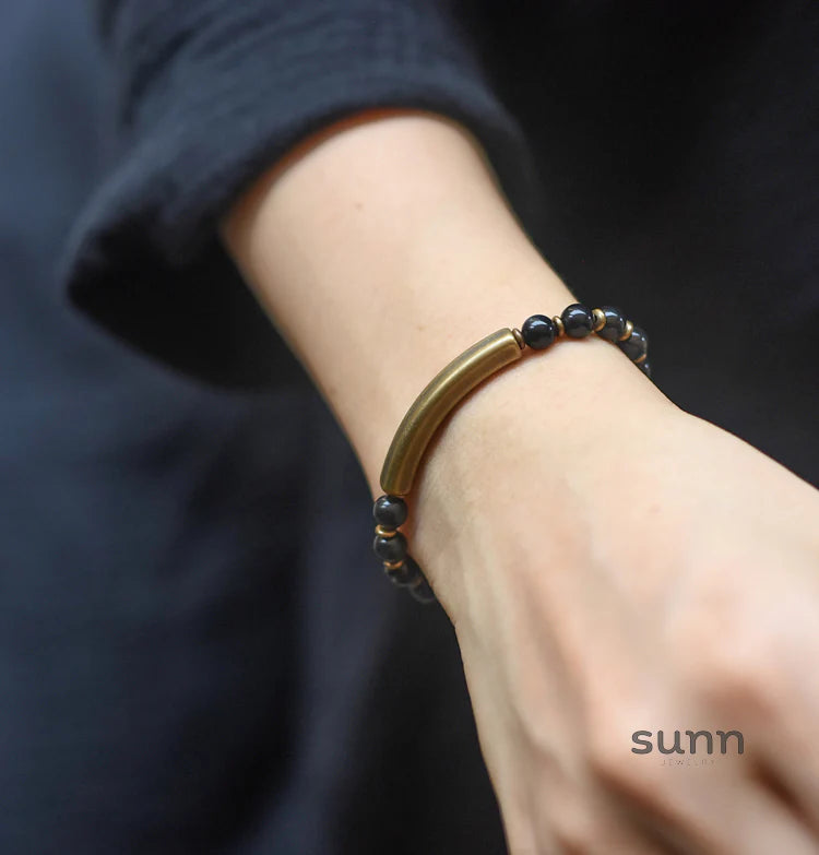Aasiya Bohemian Stone Bracelet