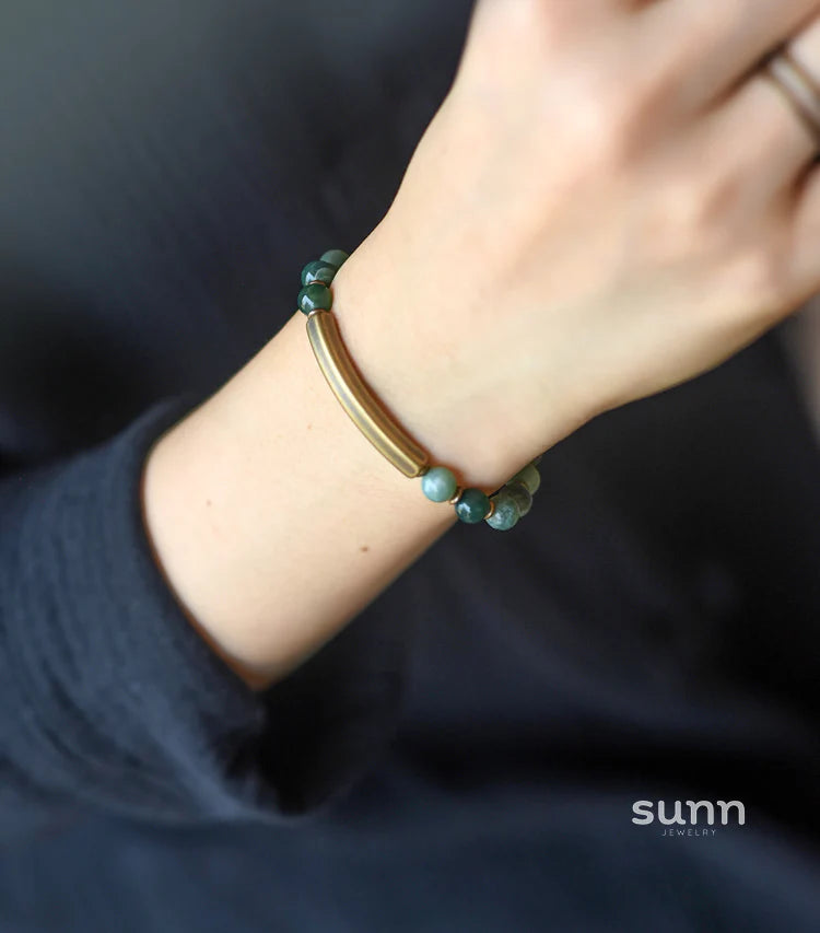 Aasiya Bohemian Stone Bracelet