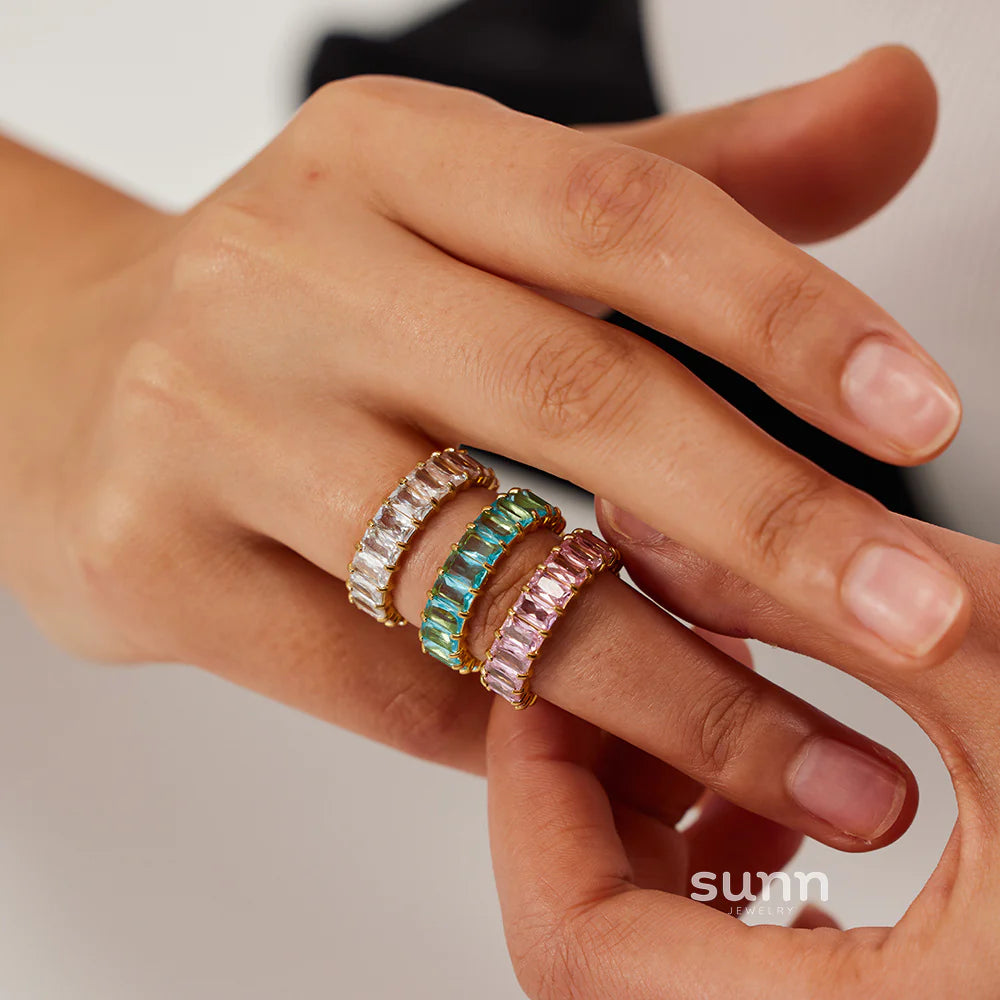 Aasiyah Delicate Zircon Ring