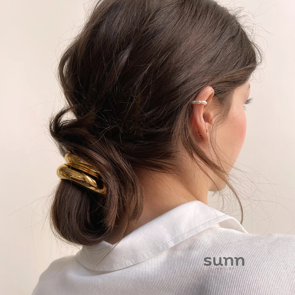 Aasiyah Sleek U-Shape Hair Tie [F02AHHWL]