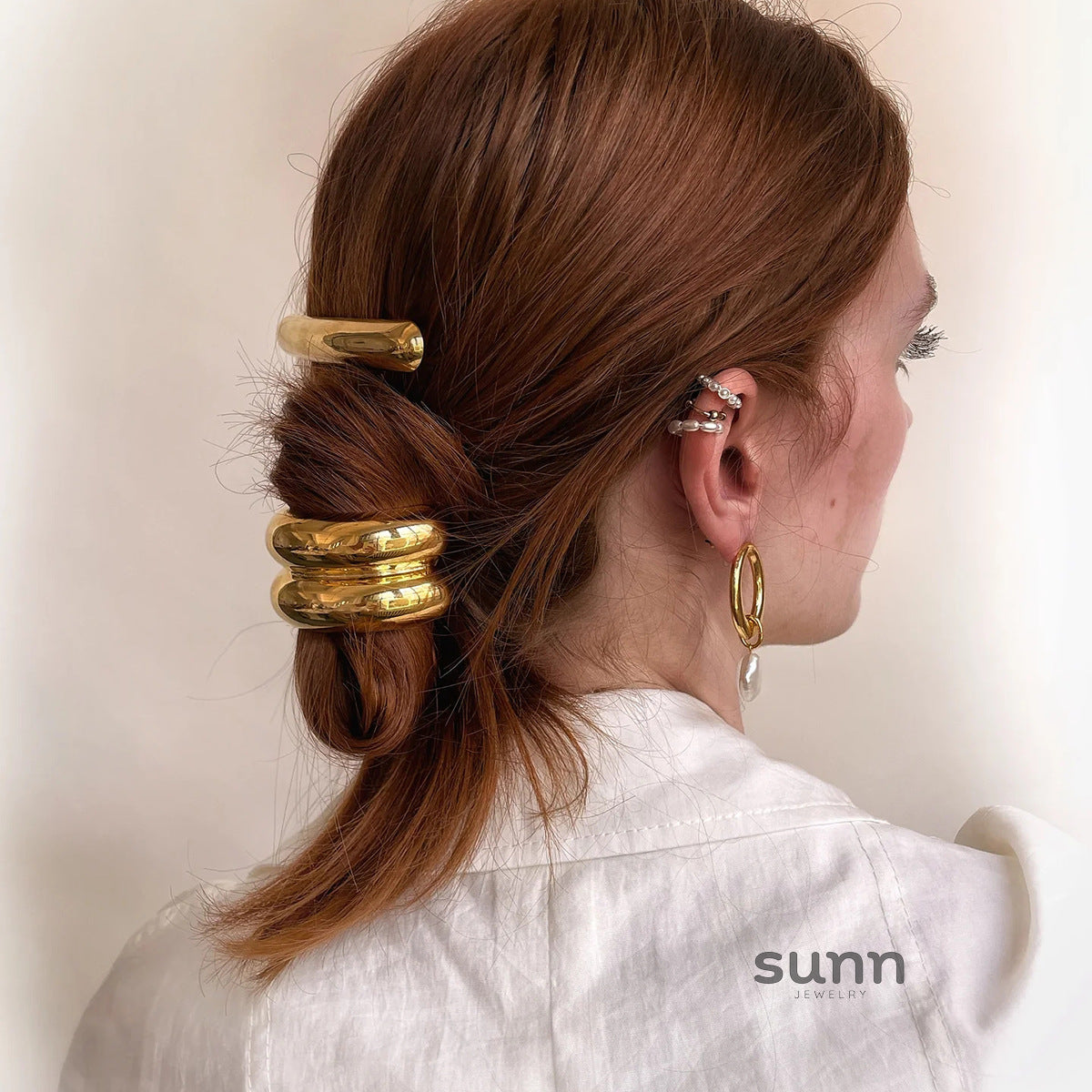 Aasiyah Sleek U-Shape Hair Tie [A21L0WYR]