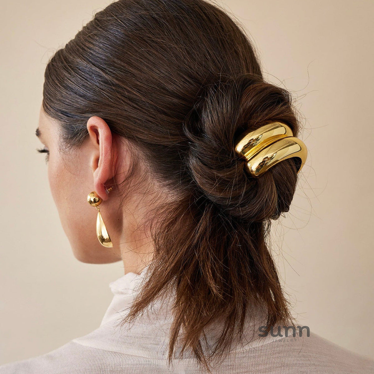 Aasiyah Sleek U-Shape Hair Tie [YHUSBEU7]