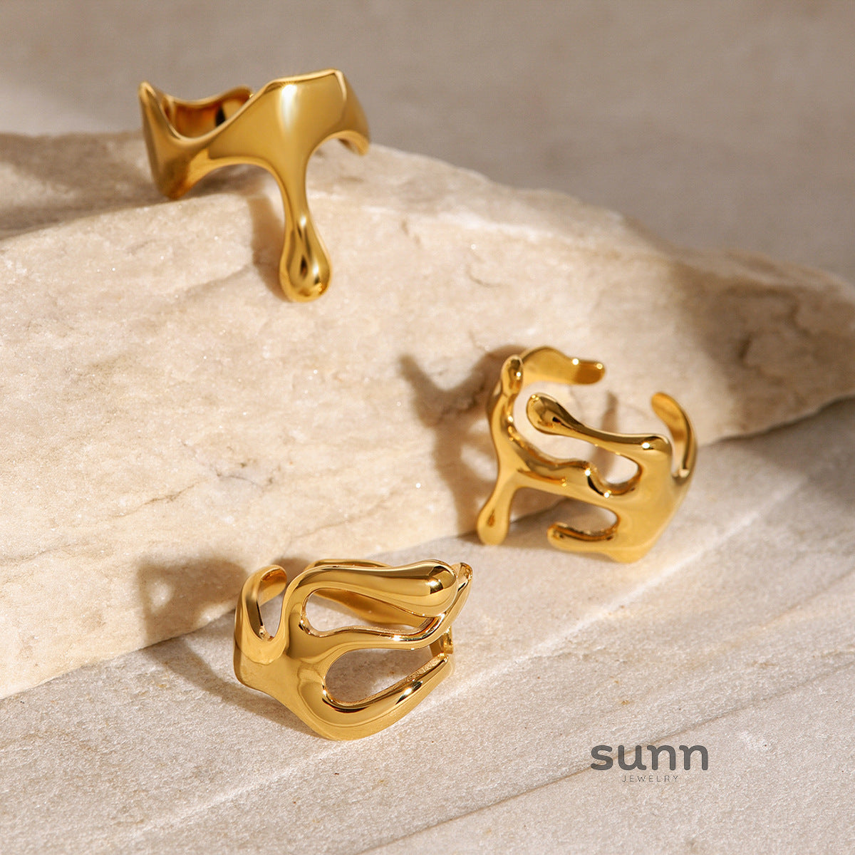 Abbygail Chunky Open Ring [CYSKDTC5]