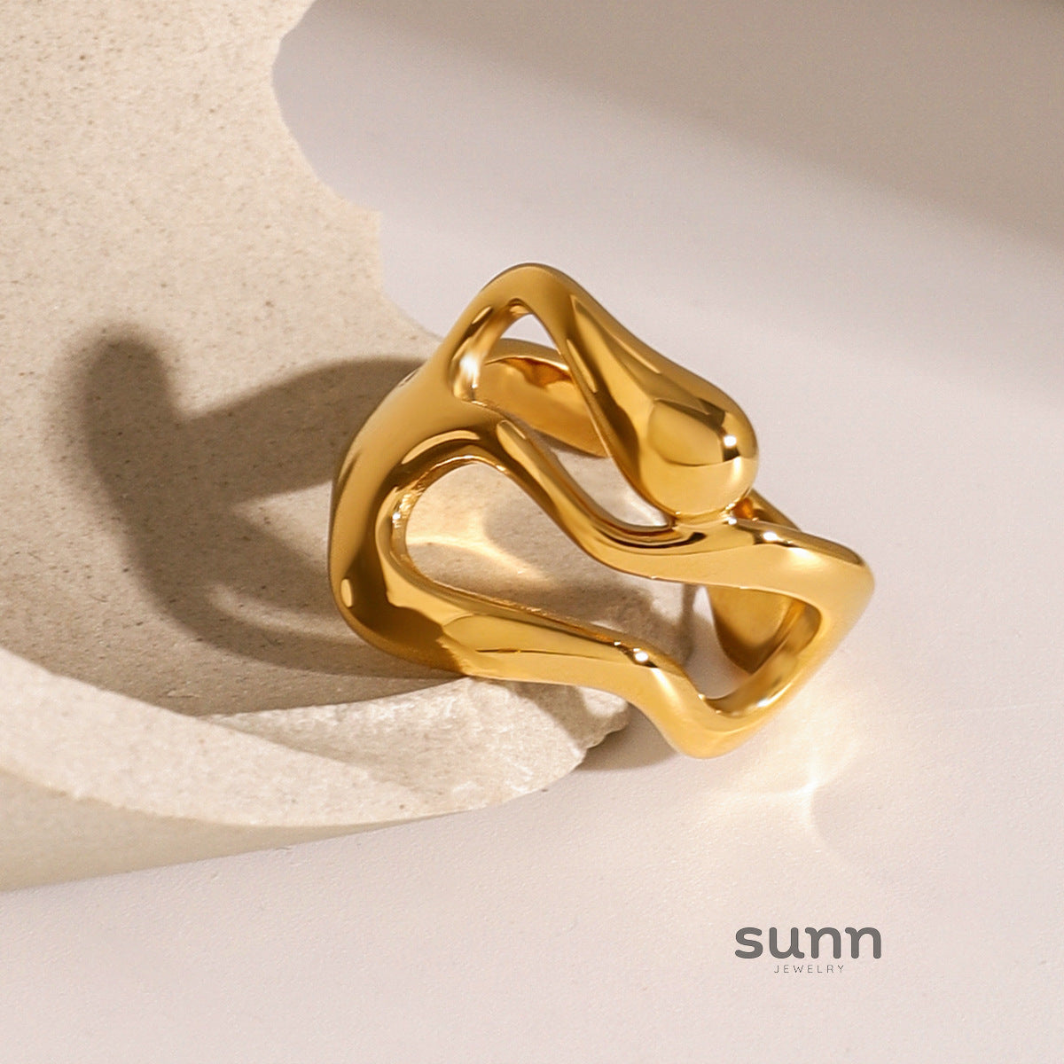 Abbygail Chunky Open Ring [751H60CM]