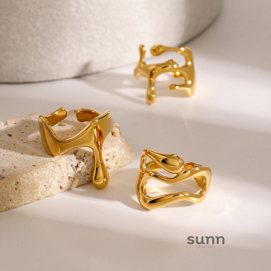 Abbygail Chunky Open Ring [ELSSSXGB]