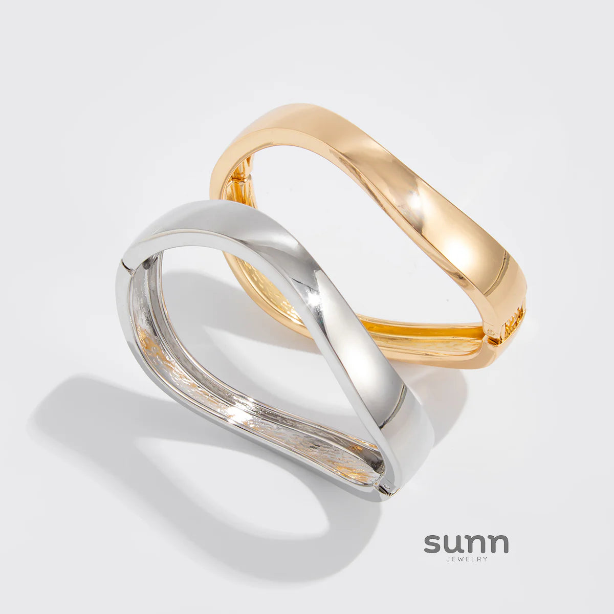 Aberdeen Wave Cuff Bracelet