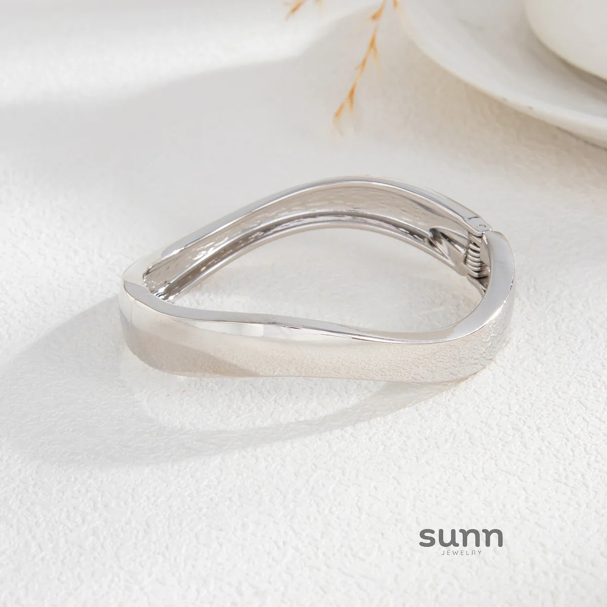 Aberdeen Wave Cuff Bracelet