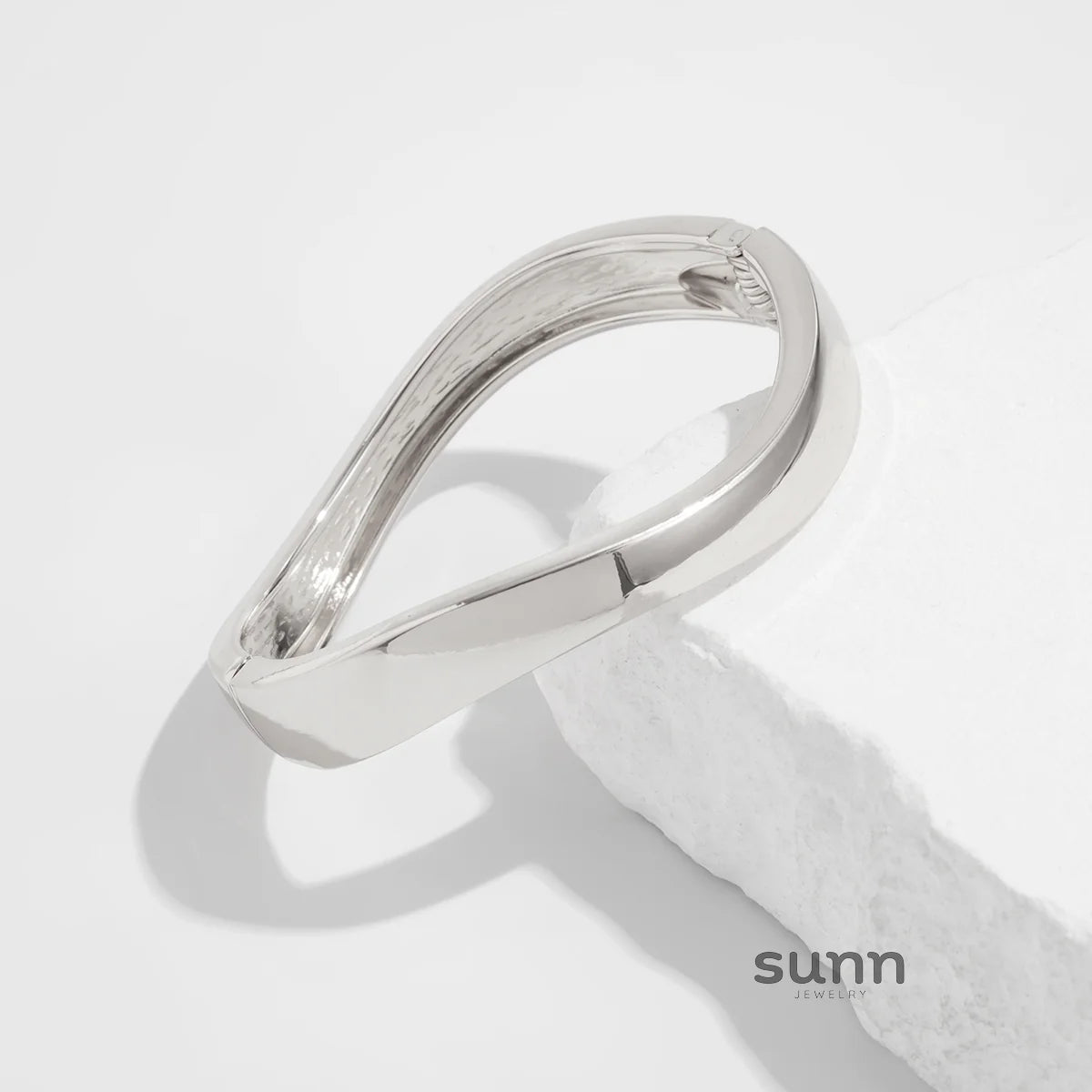 Aberdeen Wave Cuff Bracelet