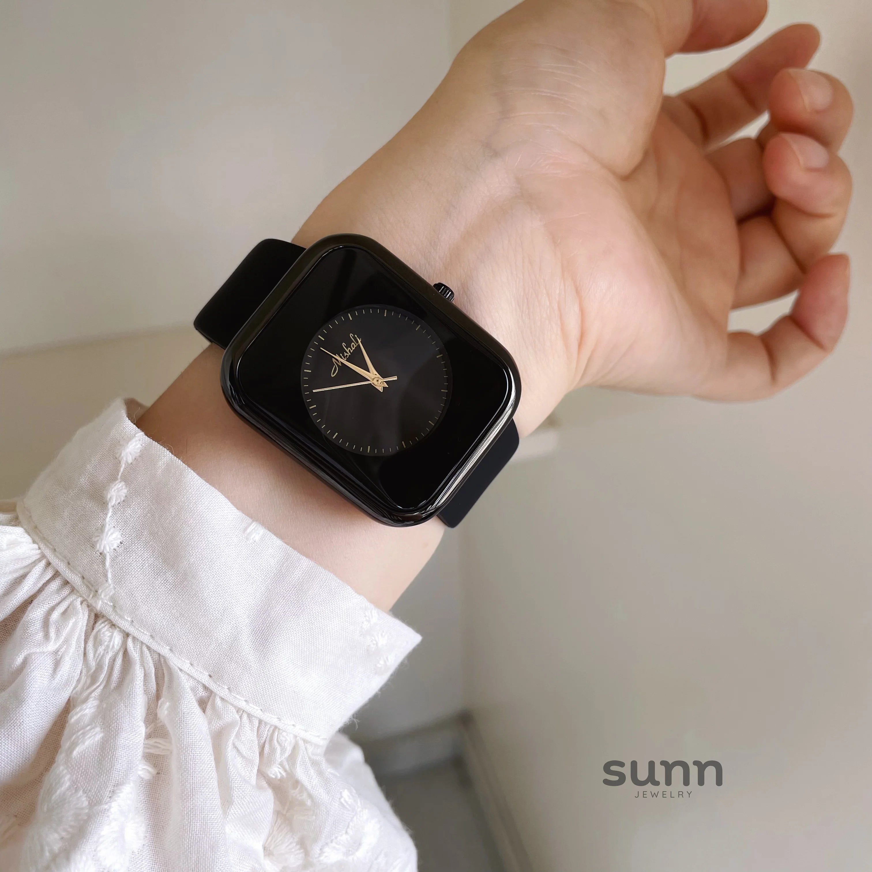 Abilene Square Silicone Watch