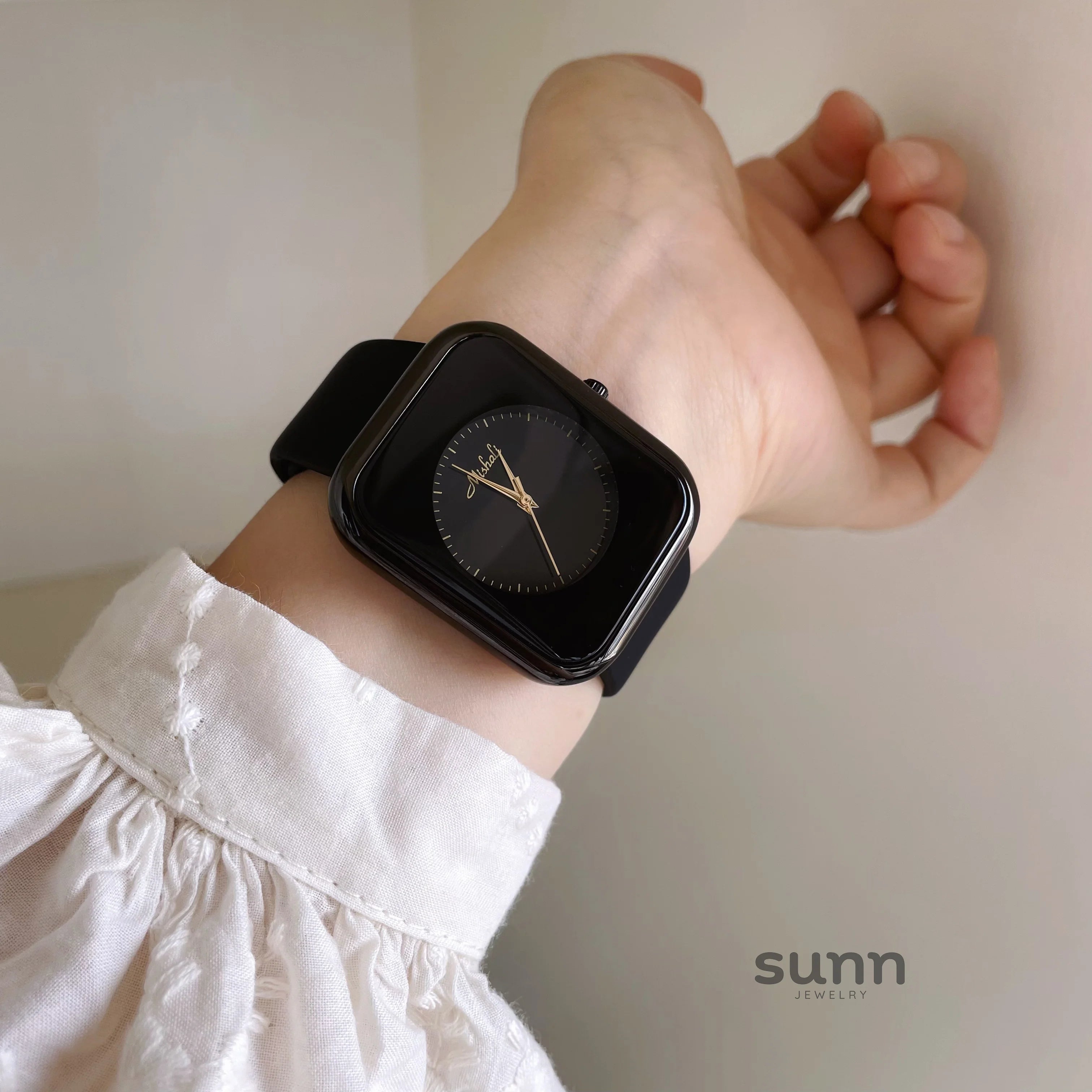 Abilene Square Silicone Watch