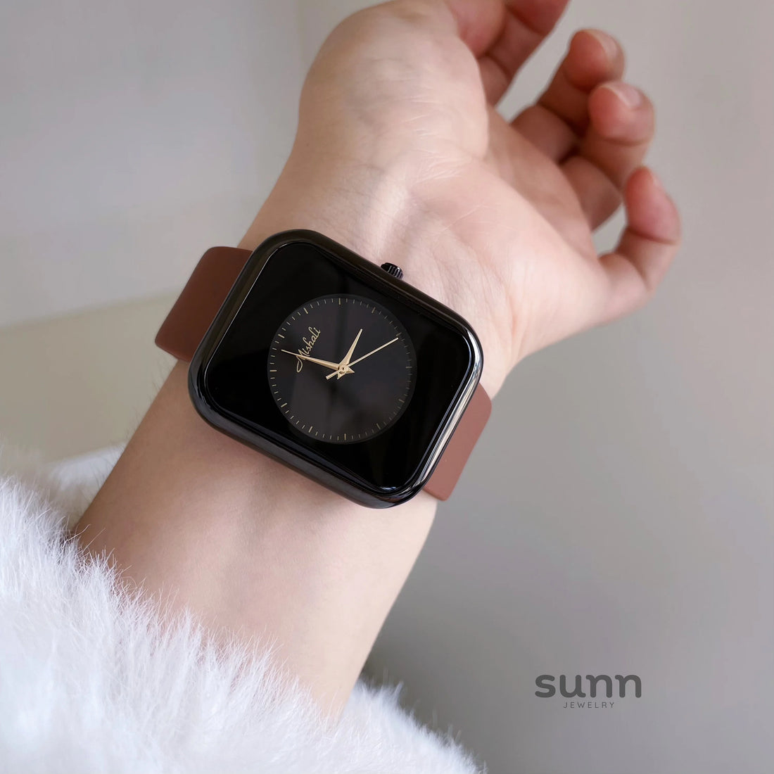 Abilene Square Silicone Watch