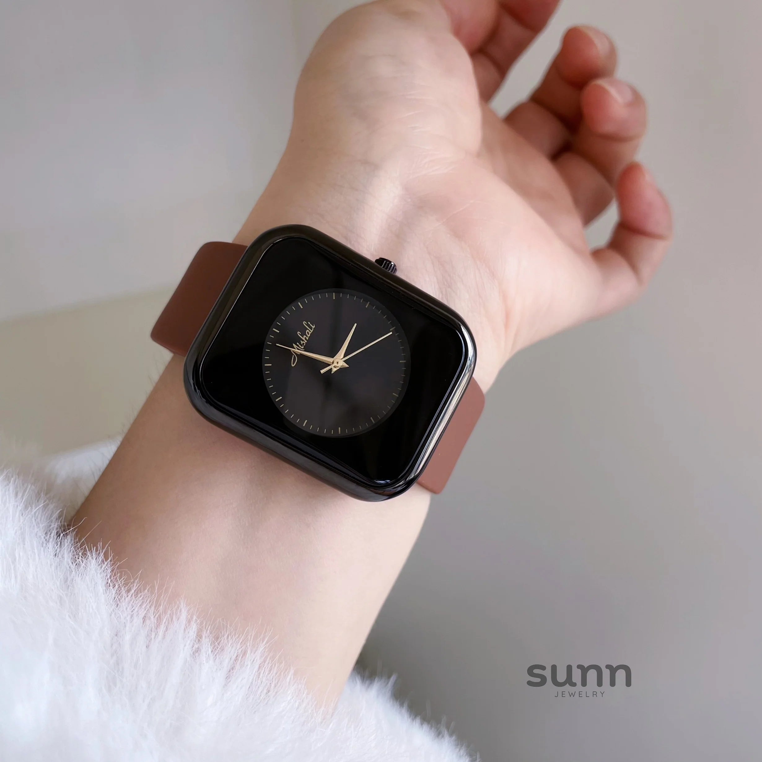 Abilene Square Silicone Watch