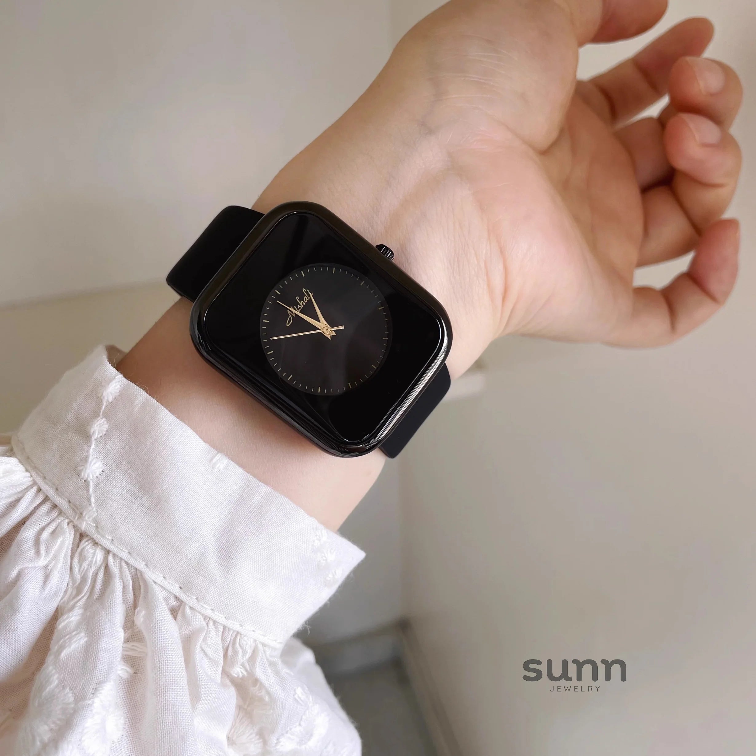 Abilene Square Silicone Watch