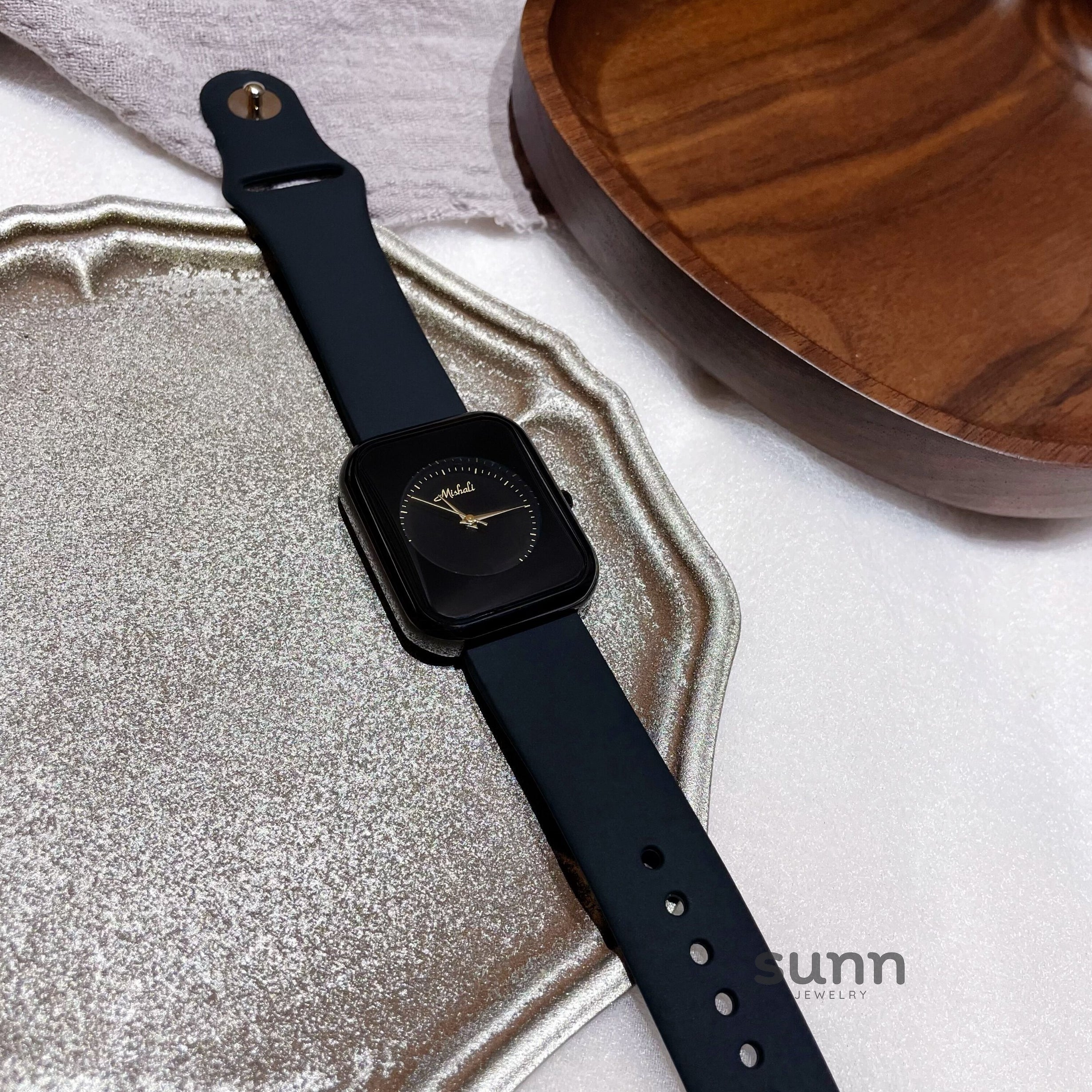 Abilene Square Silicone Watch
