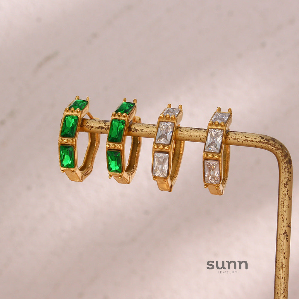 Abrianna Bamboo Zircon Huggies [64BRBVXM]