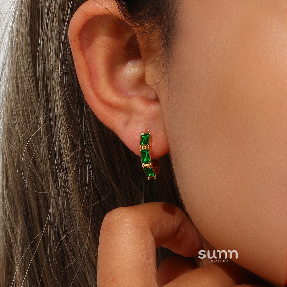 Abrianna Bamboo Zircon Huggies [XXMCAXPA]