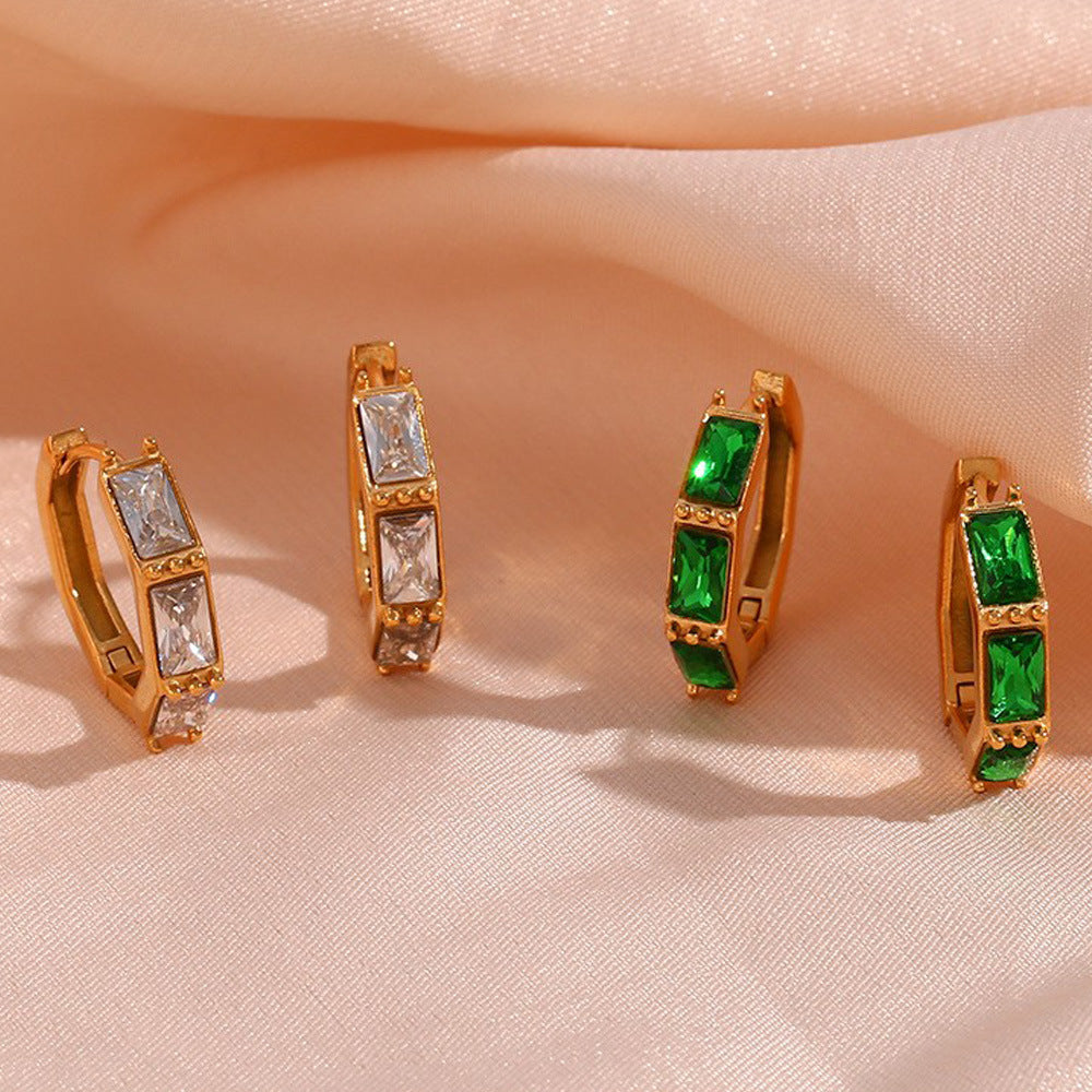 Abrianna Bamboo Zircon Huggies [64BRBVXM]